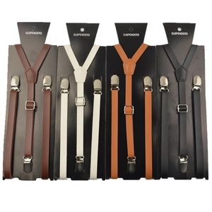 Leather Suspenders